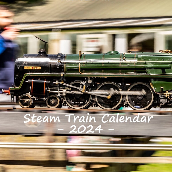 Steam Train Calendar 2024