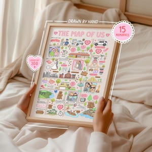 Die Geschichte von uns | Liebesgeschichte, Landkarte, Liebeskarte, Liebeskarte, Hochzeitskarte, Hochzeitskarte, Geschenk für Ihn, Geschenk für Ihn, Erinnerungskarte, Erinnerungskarte