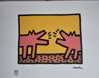 Keith Haring - lithograph - 50 x 70 cm