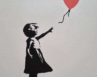 Banksy litografia certificata 50x70