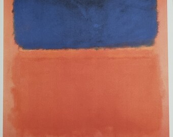 Mark Rothko – zertifizierte Lithographie – 50 x 65