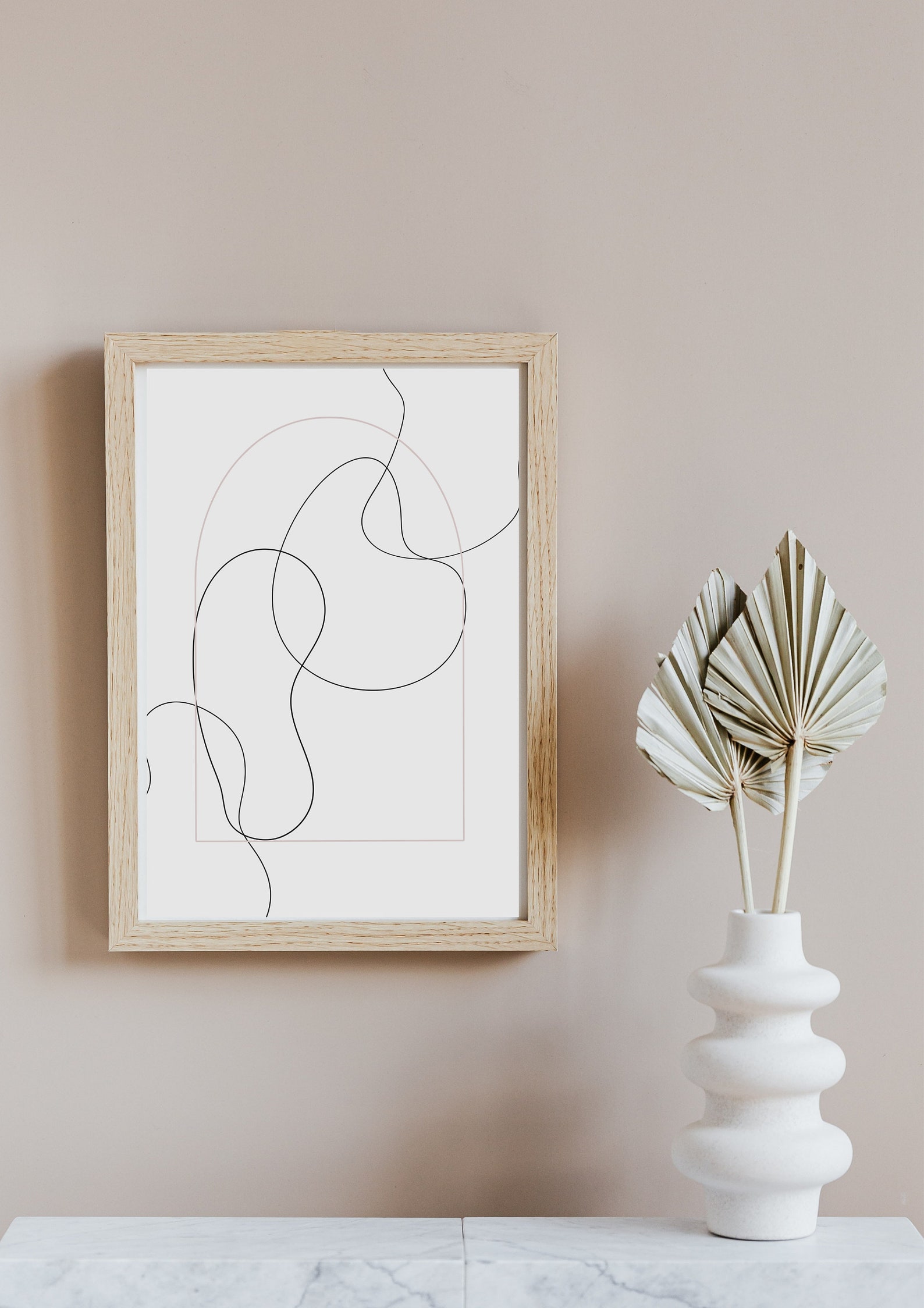 Minimalistic Printable Art, Downloadable Artwork, Digital Poster, Wall ...