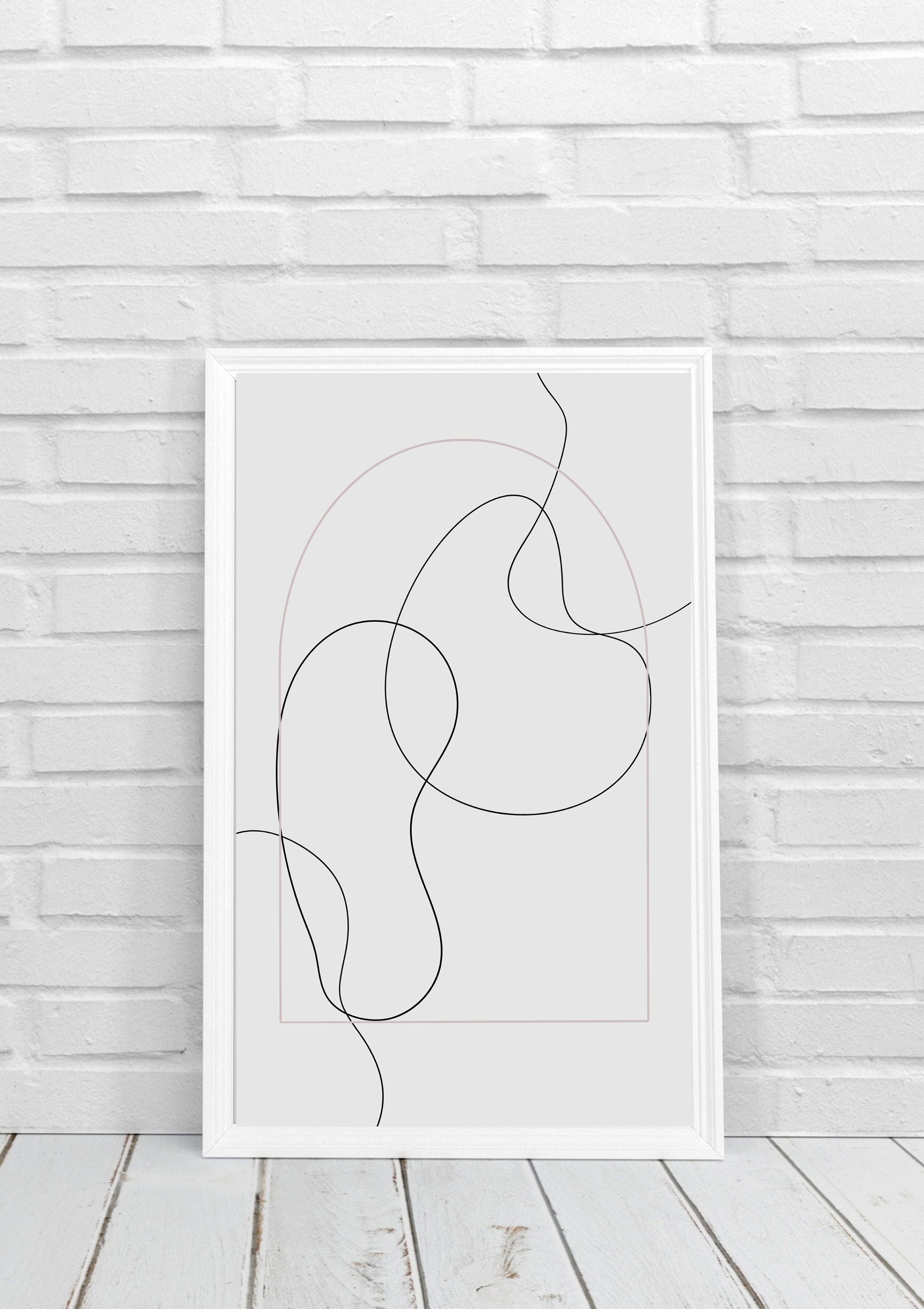 Minimalistic Printable Art, Downloadable Artwork, Digital Poster, Wall ...