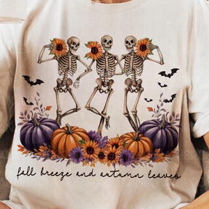 Fall Breeze and Autumn Leaves Png, Fall Png, Skeleton png, Fall Quotes Png, Pumpkin spice, autumn skeleton png,Pumkin png, skeleton png