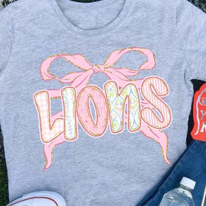 Lions png, Neon Lions Png, Mascot Preppy PNG, Preppy Mascot PNG, Mascot Lions Png, Game Day Png, Lions dtf Design, Coquette Mascot, Lions