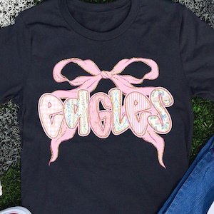 Eagles png, Neon Eagles Png, Mascot Preppy PNG, Preppy Mascot PNG,Eagles Sublimation Design,Game Day Png, eagles dtf Design, Coquette Mascot