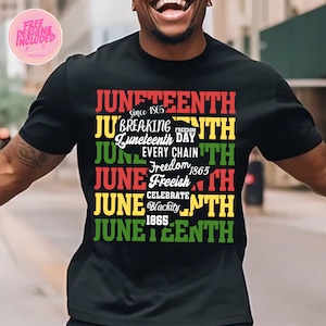 Junteenth svg png, freeish png png, retro juniteenth png design, 1865 png, black power png, alle Ketten brechen png, Black Freedom 1865 png
