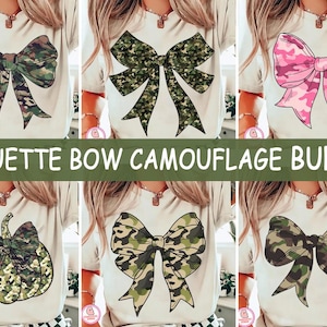 Coquette Bow Camouflage bundle png,Old Camo Bow png,camo Coquette Bow PNG,hunting png,Camo Coquette bow png,old school camo png,Girls Camo