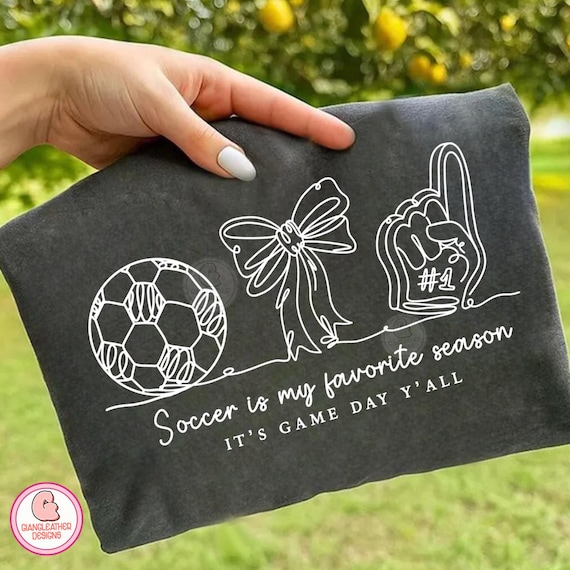 Soccer Is My Favorite Season Svg Png, Game Day png, Retro Soccer Png, Sport Png, Soccer Mama Png, Soccer Bow Png, Soccer Svg, Trend Designs