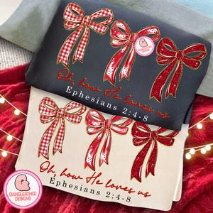 Oh How He Loves Us Png, Glitter Valentine png, John 3:16 png, Retro Valentine Png, Loved valentine png, Christian Valentine,Bible Verses png image 2