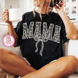 Mama Lace coquette Bow png, mama png, mother png, Lace Coquette Bow png, floral Lace bow png, Lace Embroidery mama, mama varsity, mom png