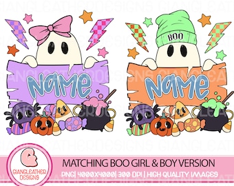 Personalized Boo Halloween Png,Custom halloween png,Halloween png,Custom Halloween Png,Boo Boo Crew Png,Boys Girl Halloween,available fonts