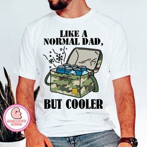 Comme un père normal, mais png plus cool, papa png plus cool, sac de glace png, camouflage papa png, humour citations png, citation drôle papa png, père png, papa png