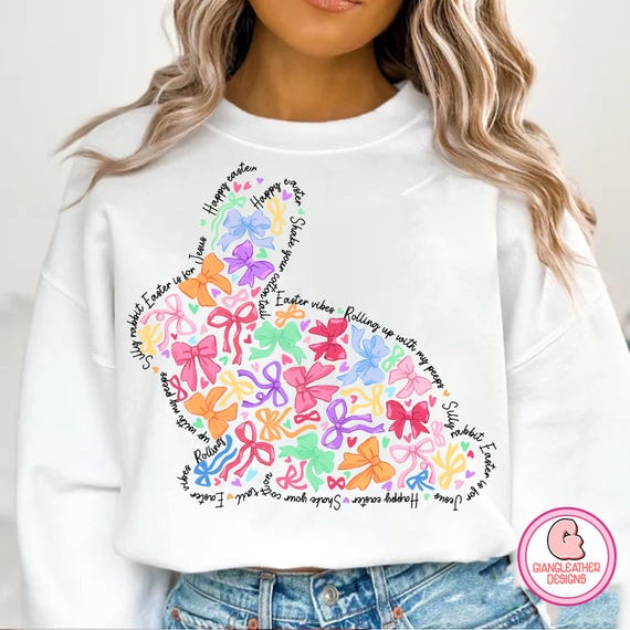 Coquette easter bunny png, easter png, retro easter png, happy easter png, easter coquette bow png, bunny coquette png, colorful bunny png