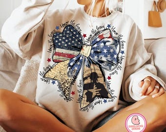 Coquette American Png,  Honor the brave png, Memorial Coquette Bow Png, 4th of July png, America Png, Freedom png, American Flag png,soldier