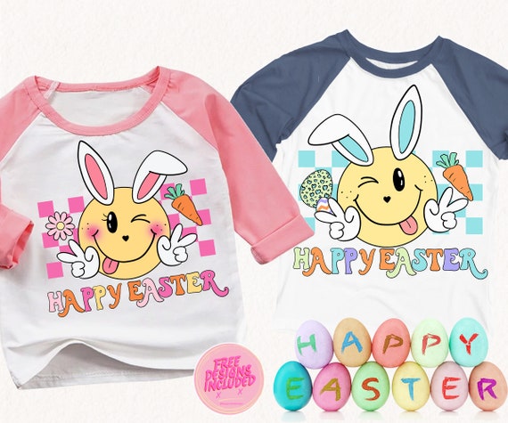 Happy easter png,matching easter for kids,smiley face bunny png,bunny for girls png,bunny for boys png,easter bunny png,retro easter png