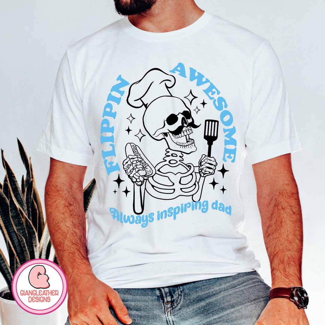 Flippin' Awesome Dad Png,grill Dad Png,barbecue Dad Png,grill Father ...