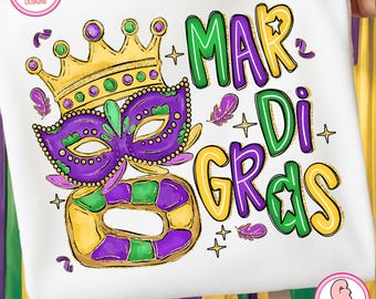 Preppy Mardi Gras Png, Mardi Gras PNG, Fleur De Lis coquette Png, Brushstroke Mardi Gras Png, Mardi Gras Coquette Png, Louisiana png