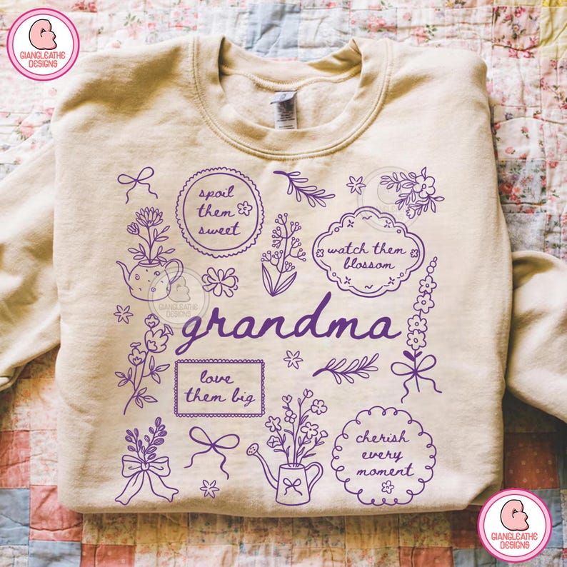 Cottagecore Floral Mama Bundle Png, Mama Png, Retro Mama png, Floral Mama png, Grandma png, Mother's Day, Best Mom Ever Png, Yaya Mimi Png image 10
