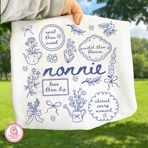 Cottagecore Floral Mamaw 8 Png Bundle, Mama Png, Retro Mama png, Floral Mama png, Grammy Mamaw, Nana, Honey, Auntie Floral Cottagecore Png image 6