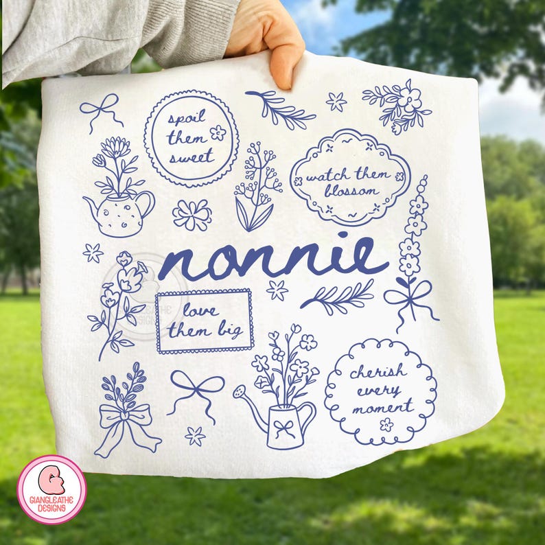 Cottagecore Floral Mamaw 8 Png Bundle, Mama Png, Retro Mama png, Floral Mama png, Grammy Mamaw, Nana, Honey, Auntie Floral Cottagecore Png image 6