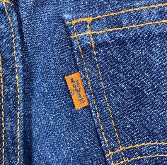 Vintage men's Levis 80s-90s orange tab - image 8