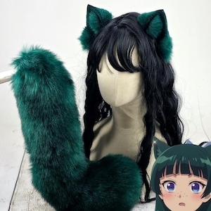 Mao Mao ears and tail cosplay set - Apothecary diaries