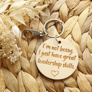 Mum Keyring | Mothers Day Keyring | Grandma Keyring | Mum Keychain | Mothers Day Gift | Supervisor Gift | Boss Gift | Funny Keyring