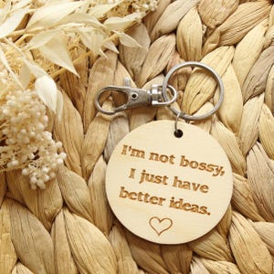 Mum Keyring | Mothers Day Keyring | Grandma Keyring | Mum Keychain | Mothers Day Gift | Supervisor Gift | Boss Gift | Funny Keyring