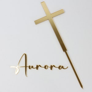 Baptism Cake Topper | Christening Cake Topper | Personalised Cake Topper | Baby Cake Topper | Custom Cake Topper