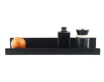 Etagère miroir, noire, 40 cm RF