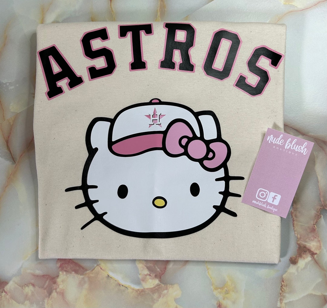 Astros Kitty Tshirt Etsy