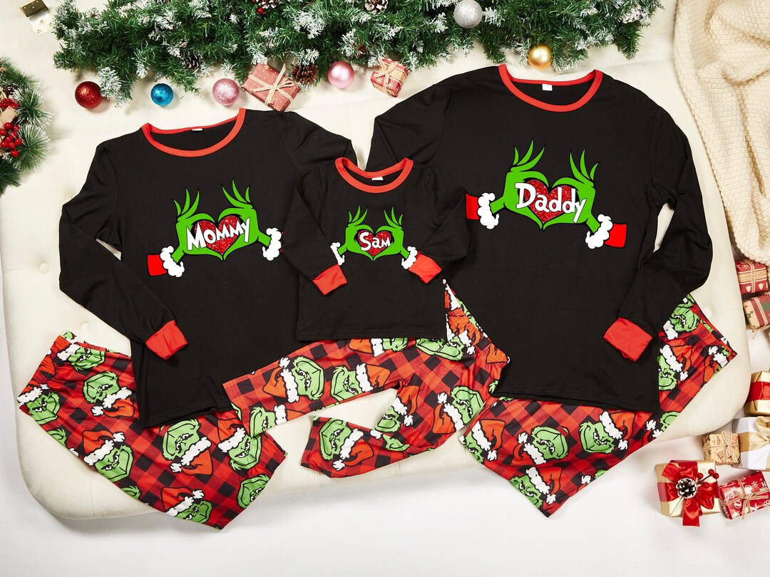 Pigiama Natale Famiglia Coordinati - Set Per Tutti, Adulti E Bambini, Regalo Ideale Per Feste