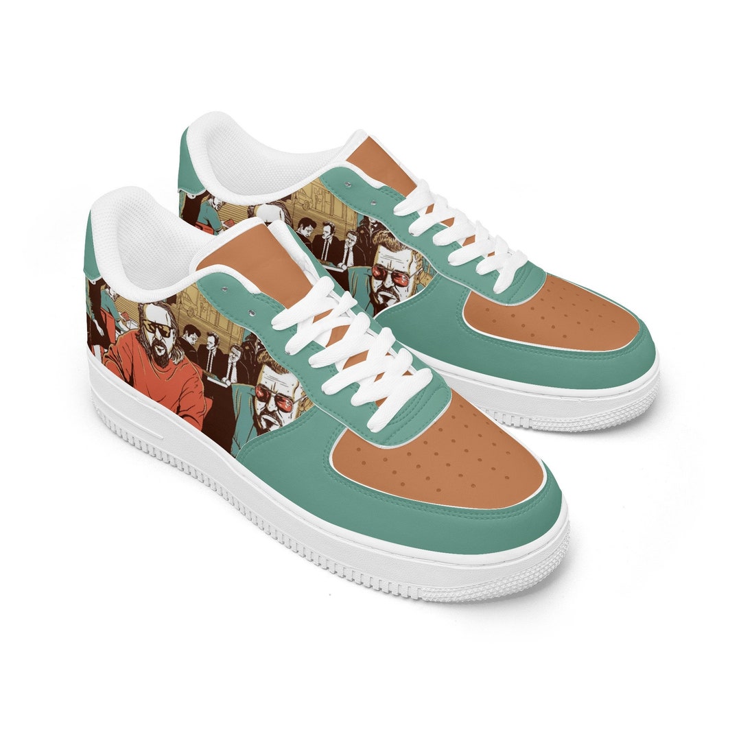 The Big Lebowski Shoes Sneakers Leather Low Tops for Men Etsy