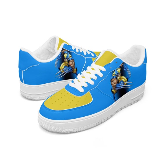X-men Wolverine Shoes Sneakers Avengers Leather Low Tops for - Etsy Denmark