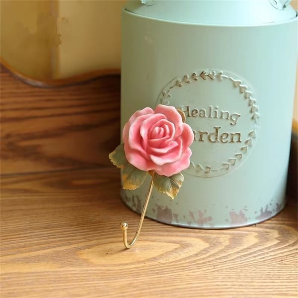 Flower Wall Hook Etsy