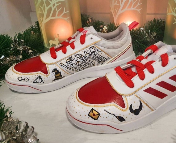 Customized Adidas Harry Themed Shoes - Etsy