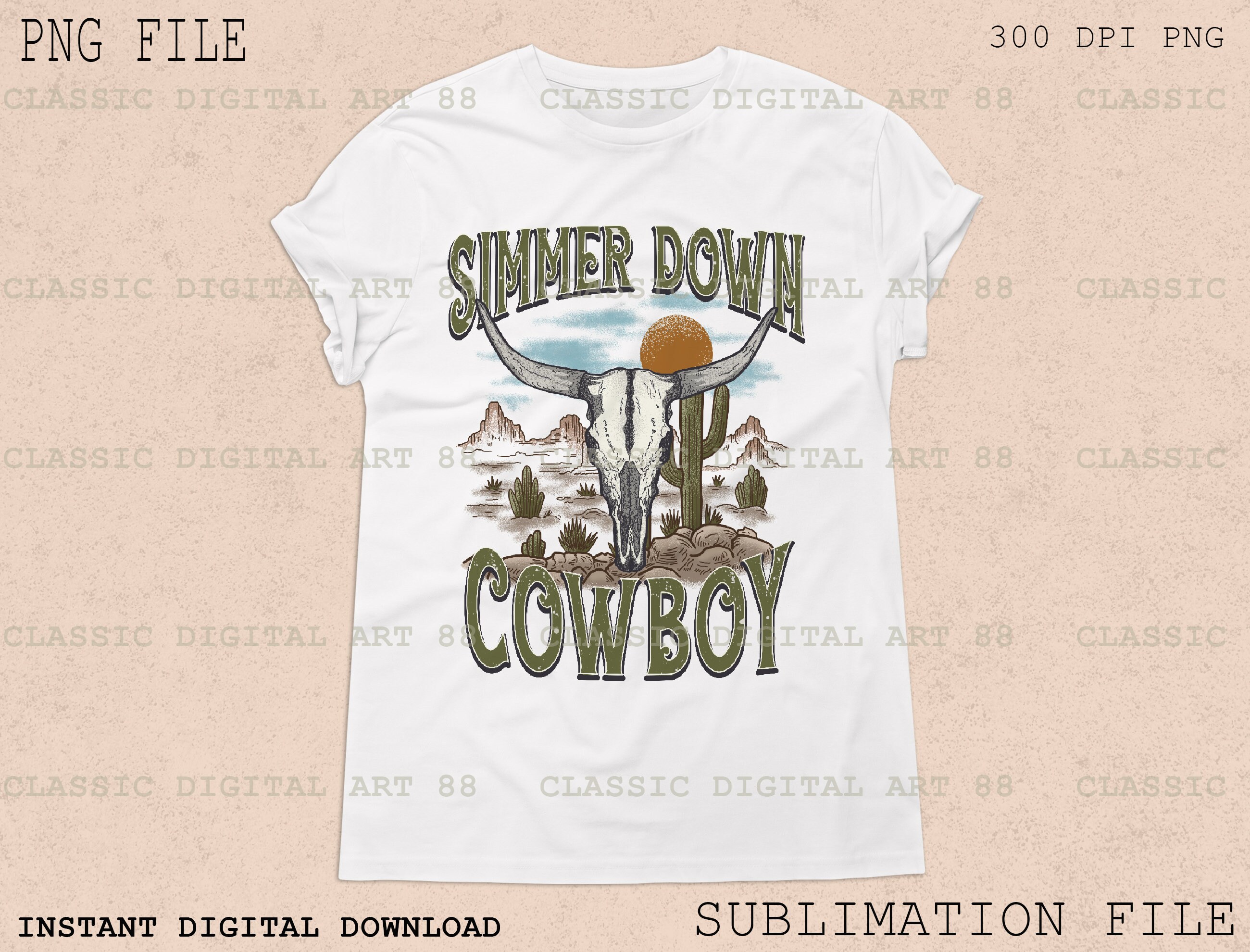 Simmer Down Cowboy Sweatshirt