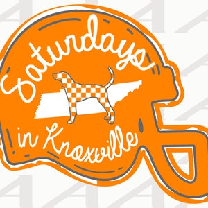 Zaterdagen in Knoxville - staat Tennessee - achterklep Shirt - Knoxville Proud - Cutlines - Clipart - Instant Download SVG, PNG & PDF
