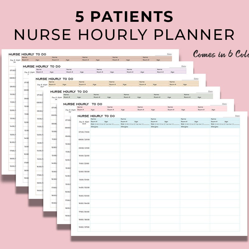 Cna Task List - Etsy