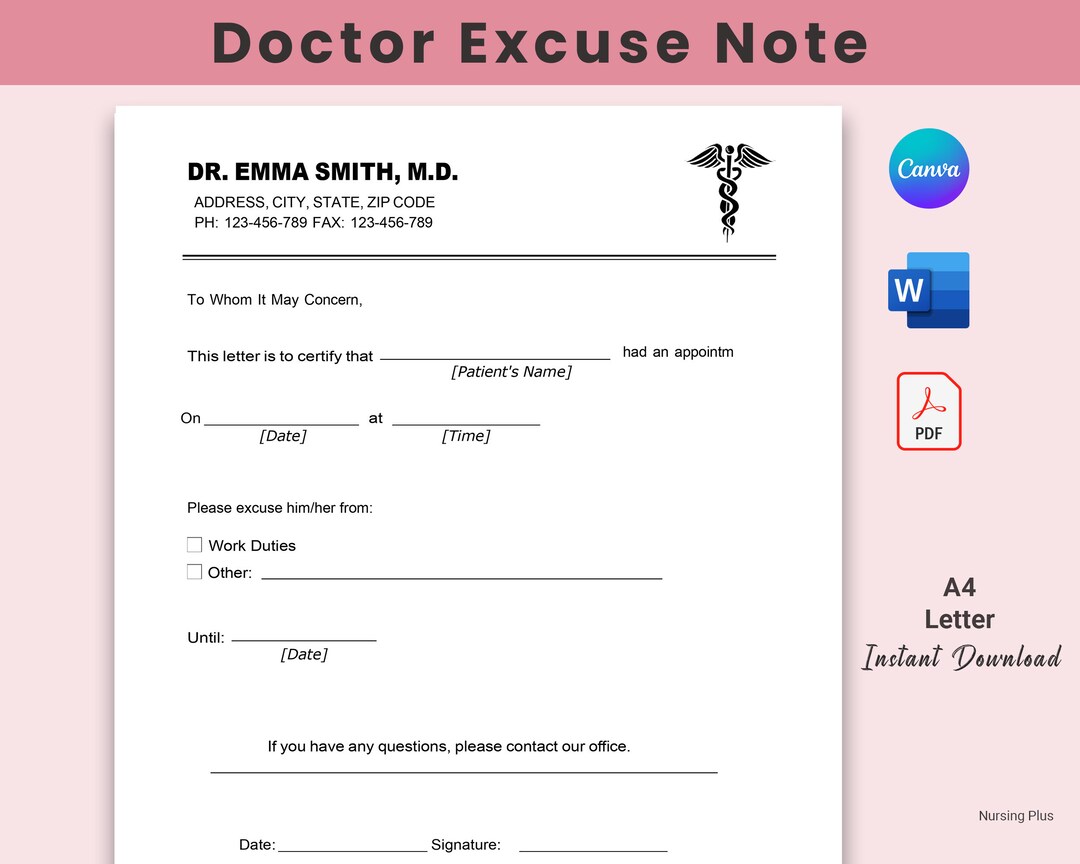 doctor-s-note-template-doctor-excuse-letter-doctors-note-for-work-and-school-doctor-excuse-note-word-canva-pdf-instant-download-etsy