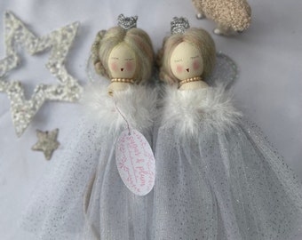 fairy doll, 12 inch doll, handmade doll , angel, sisters, personalised gift, birthday gift for girls