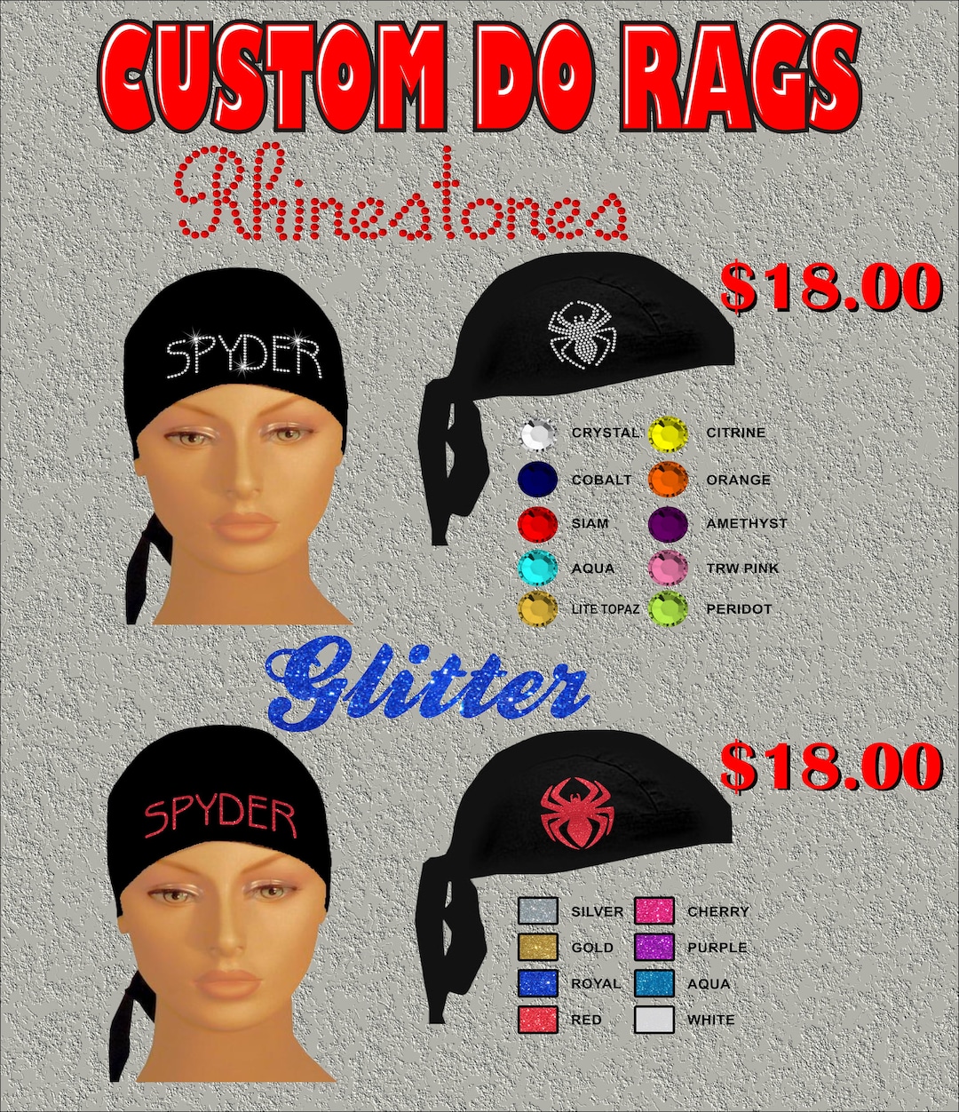 Can Am Spyder Custom Do Rag - Etsy
