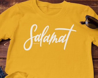 Camisa Salamat, camisa filipina, camiseta unisex de Filipinas, refrán filipino, camisa filipina orgullosa, camisa tagalo, dicho tagalo