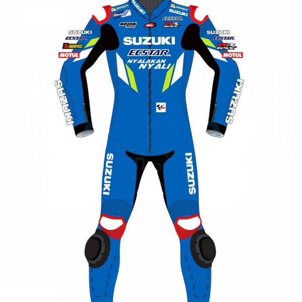 Suzuki Ecstar Antique Motorcycle Leather Racing Suit Motorcycle Riding Suit, Customized Fitting | Ride with  Power & Passion | Perfect Gift