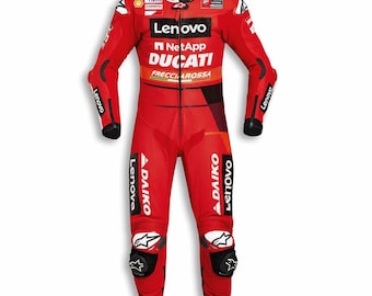Ducati Lenovo Motorbike Racing Leather Suit MotoGP Riding Men Motorcycles Suit 2024 personalized gift for men and women