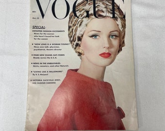 Vogue Magazine- 15th October 1961