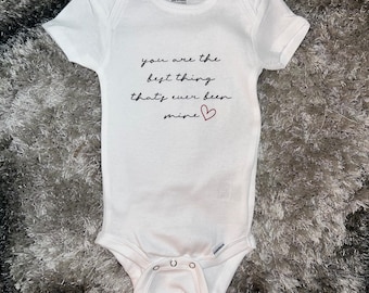 Eres lo mejor que me ha pasado. Mono de bebé Taylor Swift.