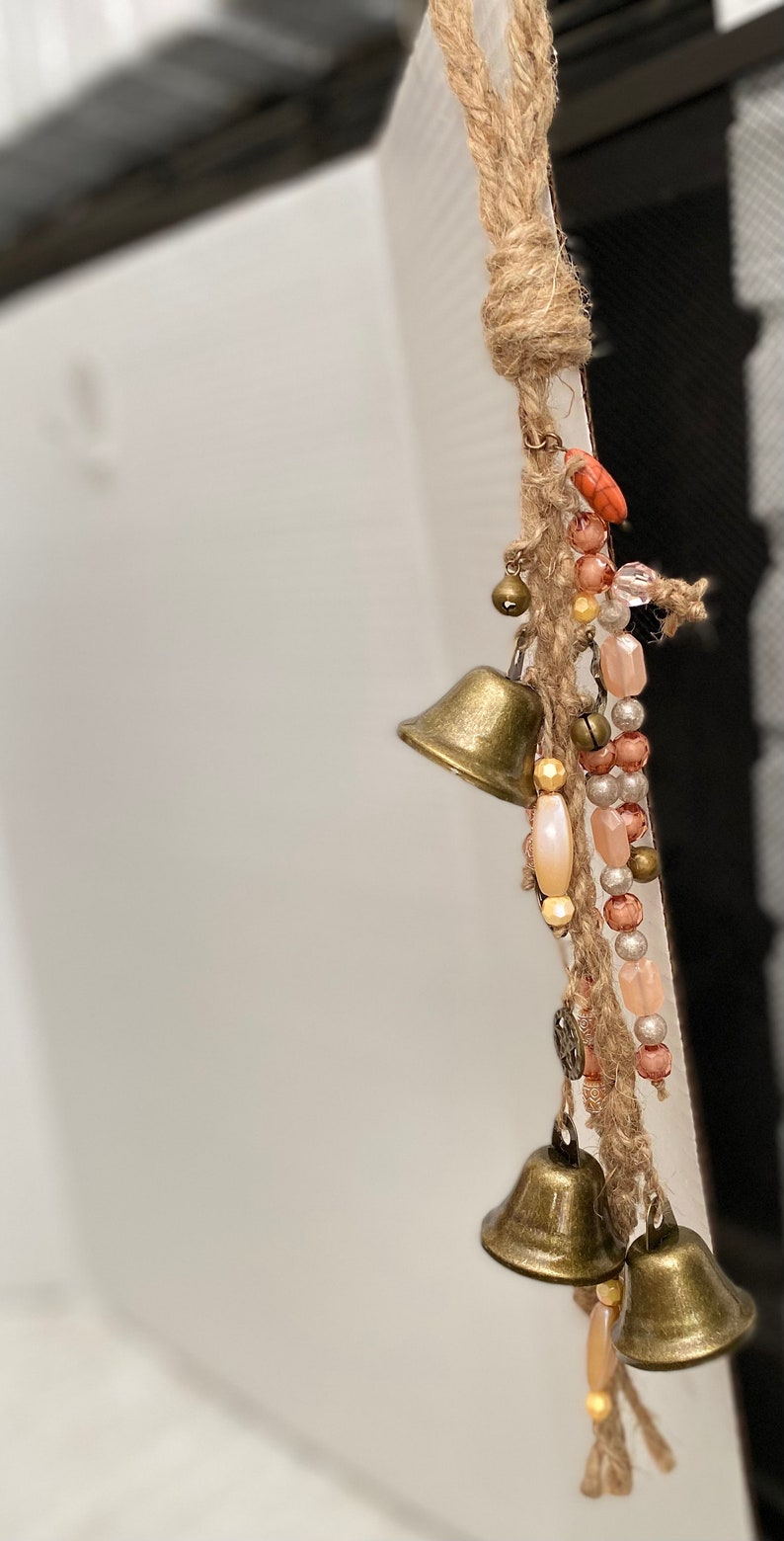 Witch Bells for Door Protection. Pentagram Witches Bells. Etsy