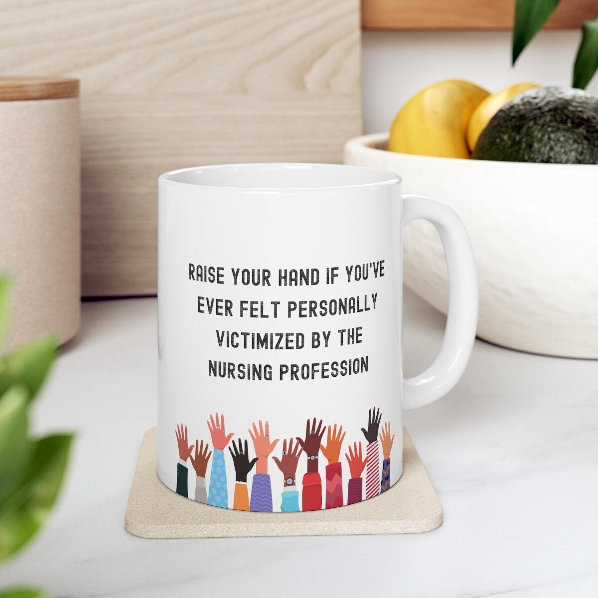 Funny Nurse Mug for RN, ER Nurse Cool Sayings Coffee Mug, Oncology Nurse Appreciation Gift, Unique ICU Nurse Present, Cute Charge Nurse Mug
